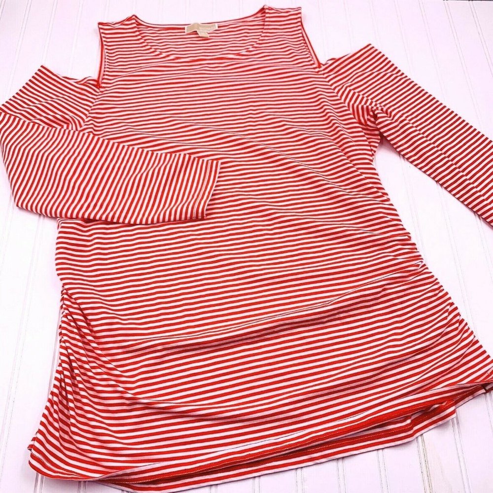 Michael Michael Kors 3X Knit Top Blouse Cold Shoul